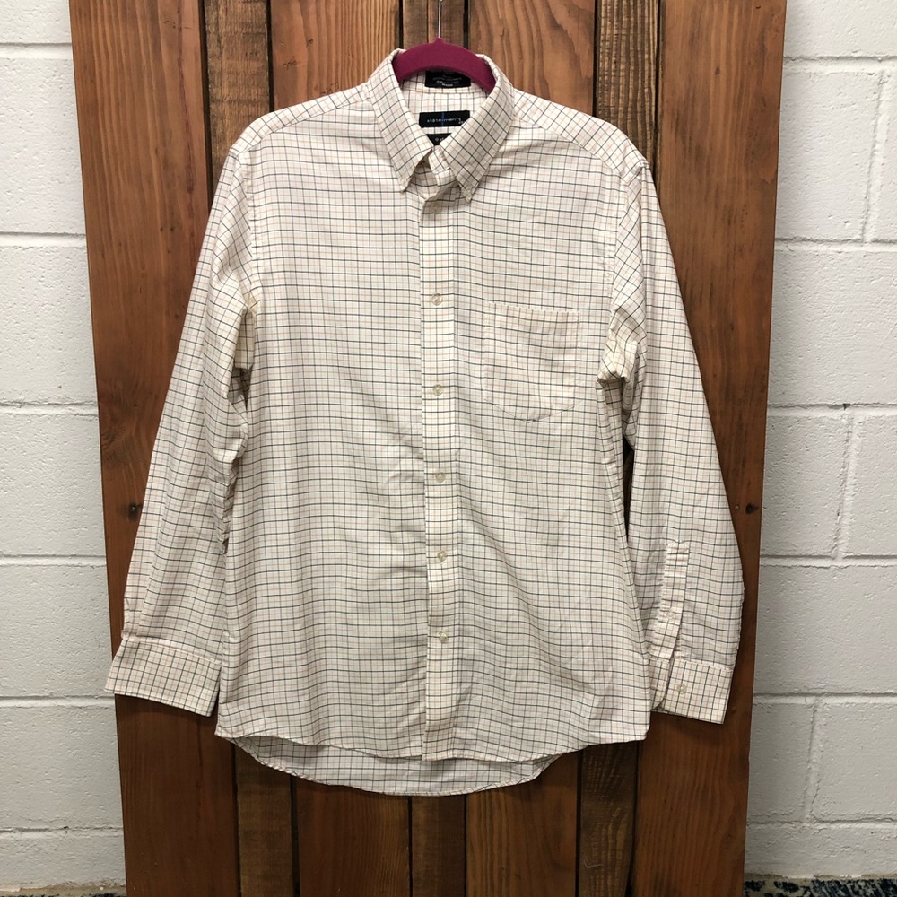 Statements Men’s size medium oxford dress shirt - Picture 3 of 7